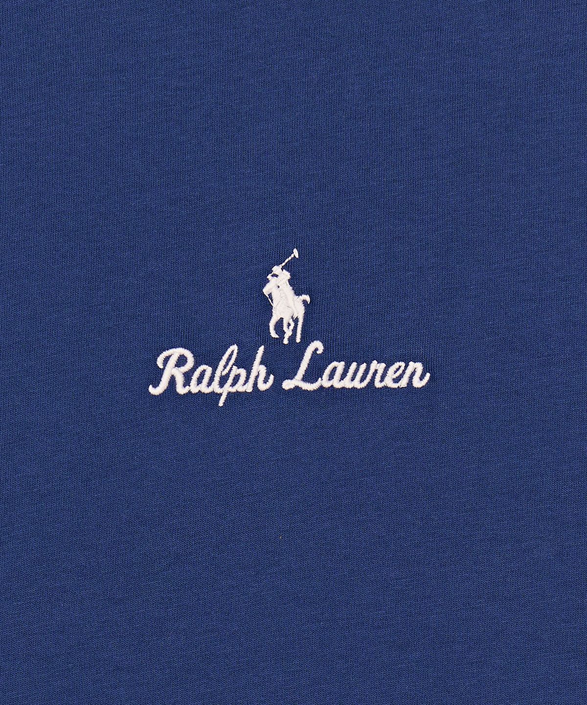 폴로 랄프 로렌(POLO RALPH LAUREN) 클래식핏 로고 저지 티셔츠-블루
