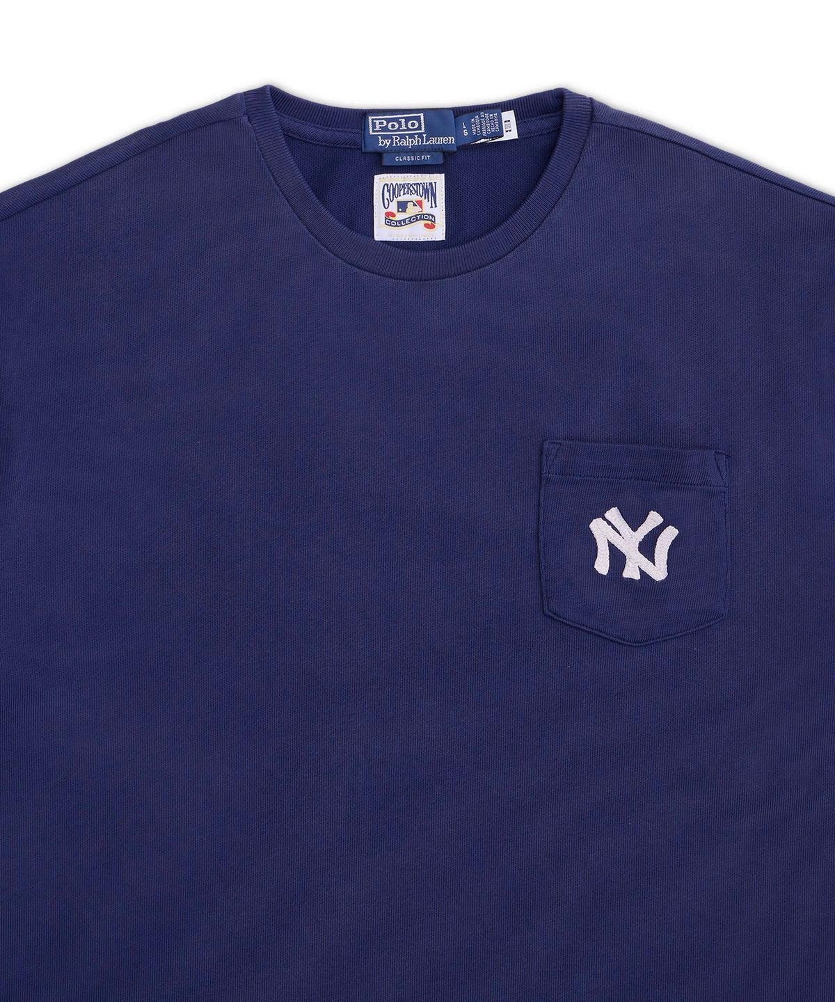 폴로 랄프 로렌(POLO RALPH LAUREN) 폴로 랄프 로렌 양키스 티셔츠-블루