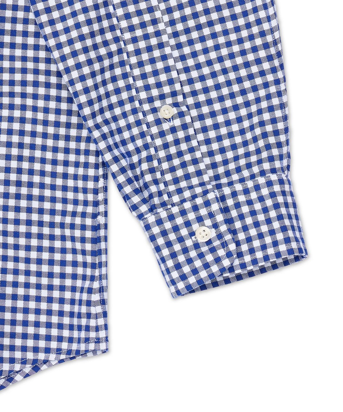 폴로 랄프 로렌(POLO RALPH LAUREN) 커스텀핏 옥스포드 셔츠-블루