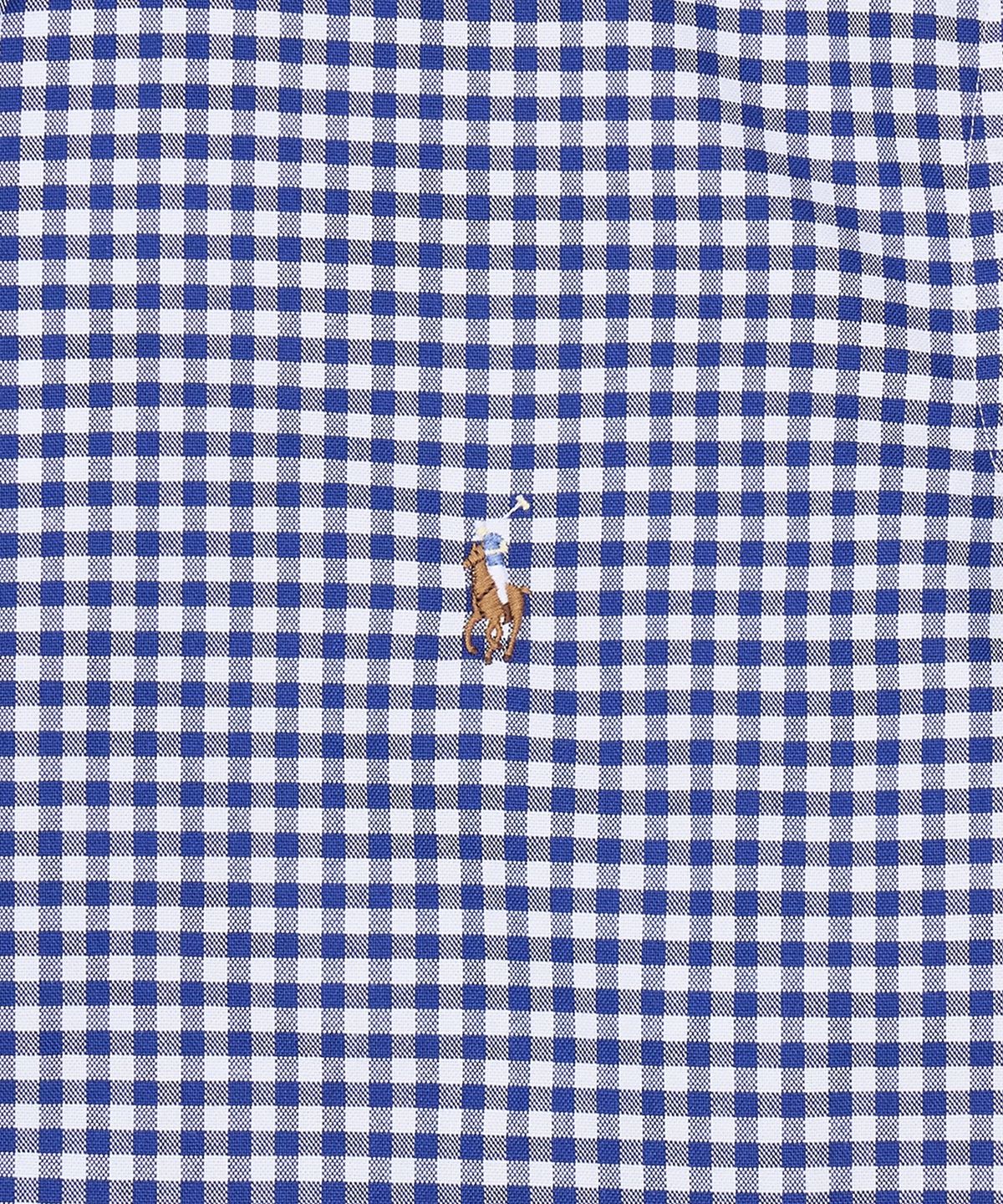 폴로 랄프 로렌(POLO RALPH LAUREN) 커스텀핏 옥스포드 셔츠-블루