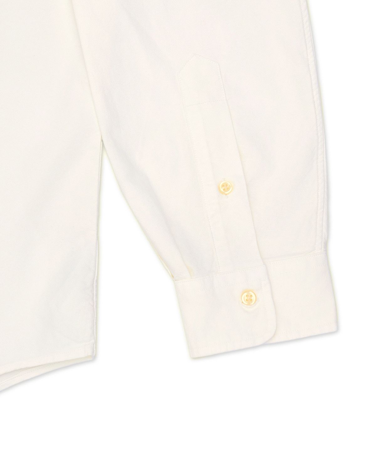 폴로 랄프 로렌(POLO RALPH LAUREN) 커스텀 핏 옥스포드 셔츠-화이트