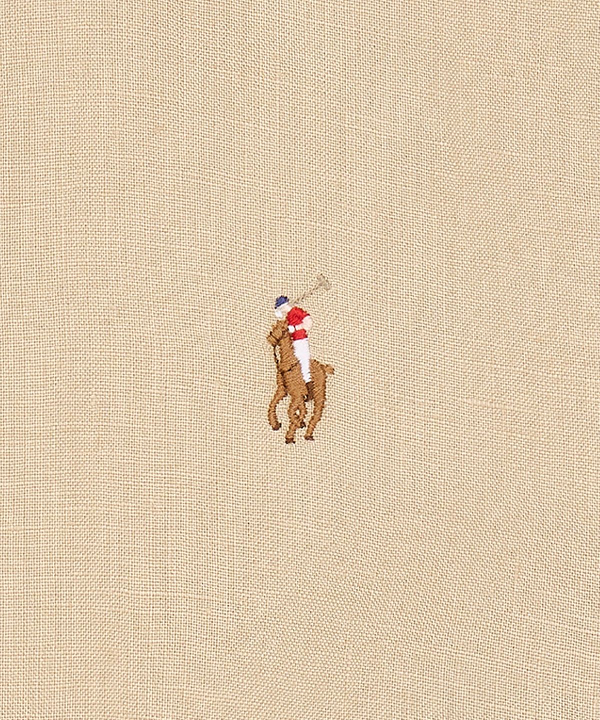 폴로 랄프 로렌(POLO RALPH LAUREN) 리넨 윈드브레이커-라이트 베이지