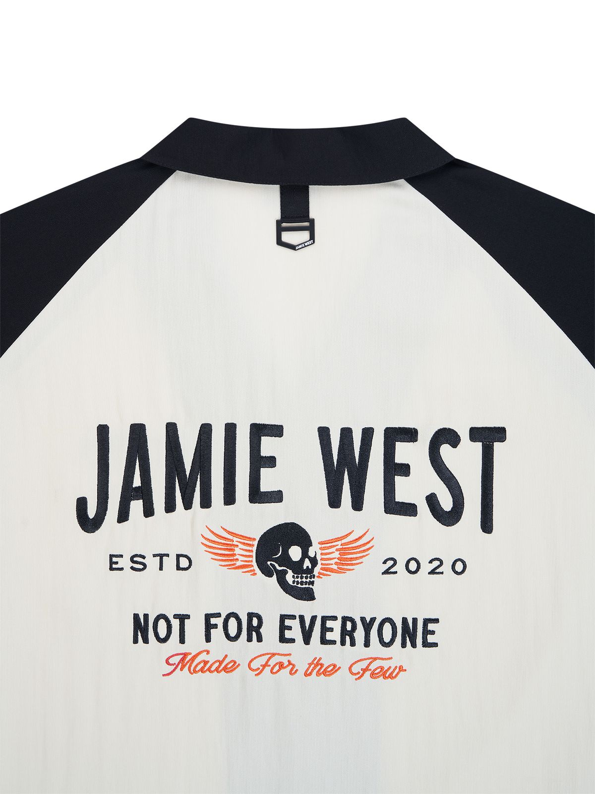 제이미웨스트(JAMIE WEST) 레트로 유니폼 볼링셔츠 (블랙)