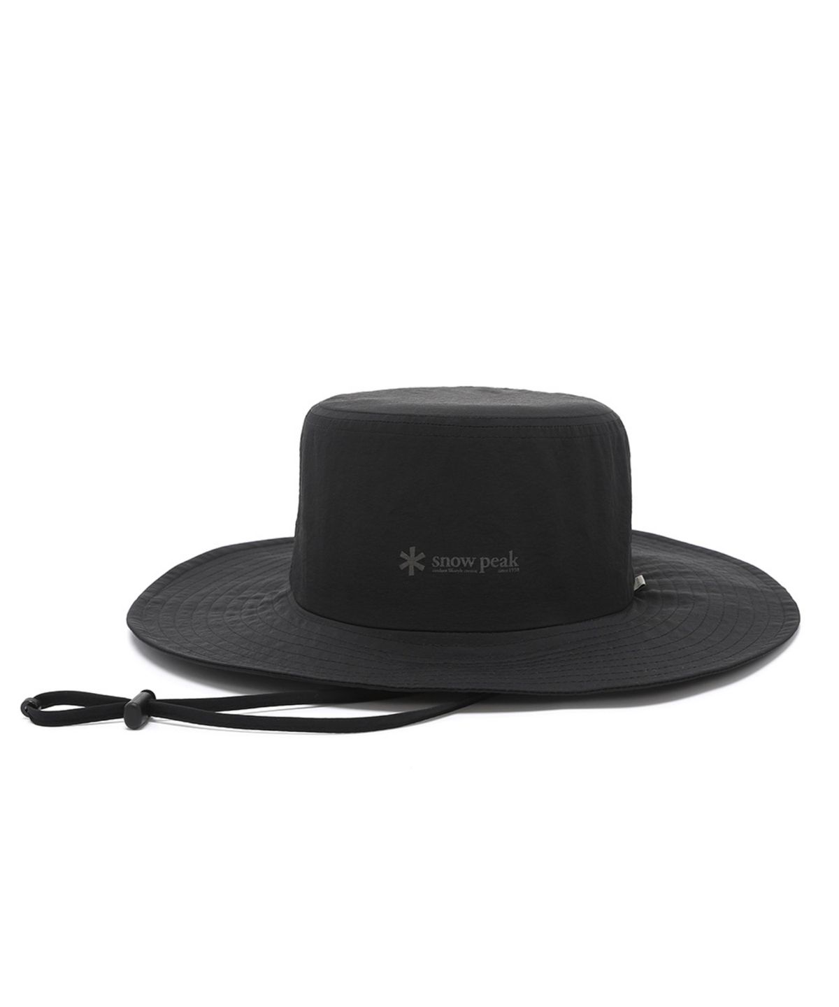 스노우피크 어패럴(SNOWPEAK APPAREL) 캠플 와이드 햇 (S26ZUCHA19) Black