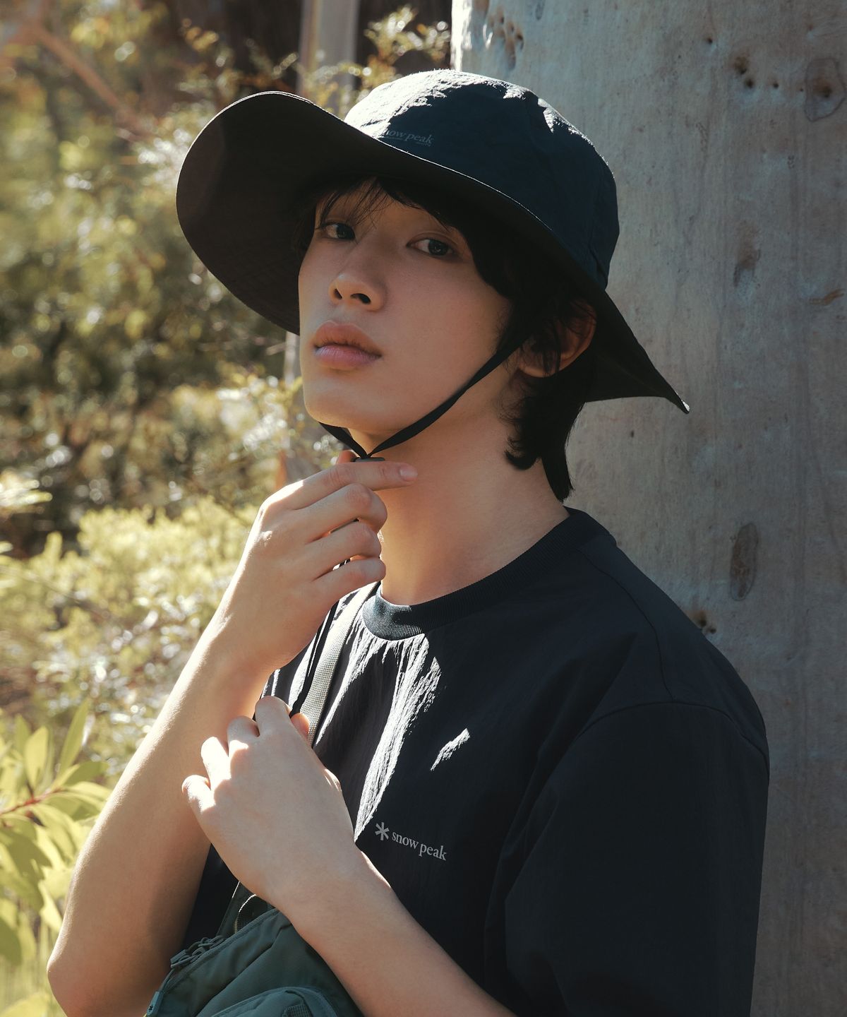 스노우피크 어패럴(SNOWPEAK APPAREL) 캠플 와이드 햇 (S26ZUCHA19) Dark Navy