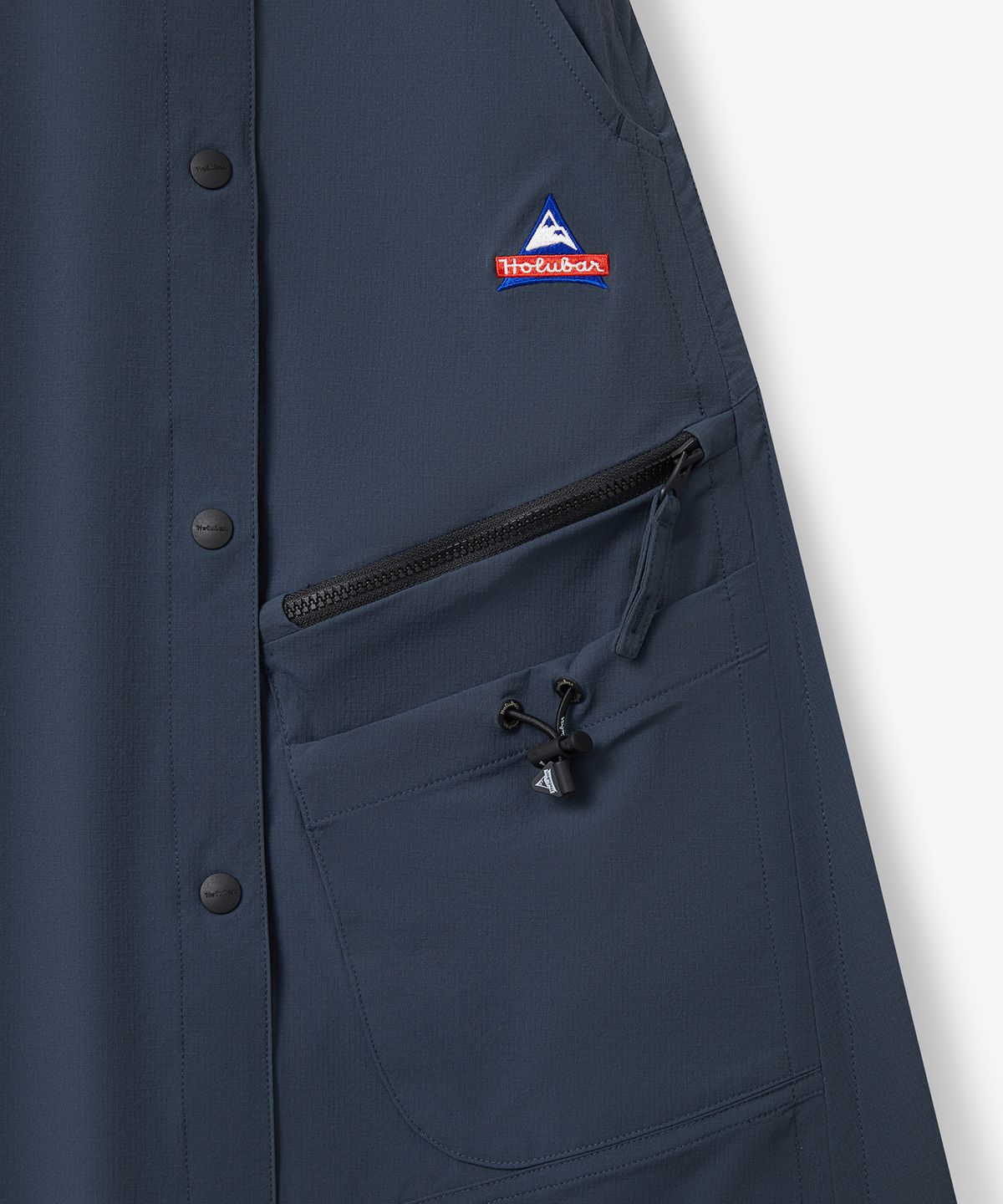 홀루바(HOLUBAR) Trail Split Skirt Navy