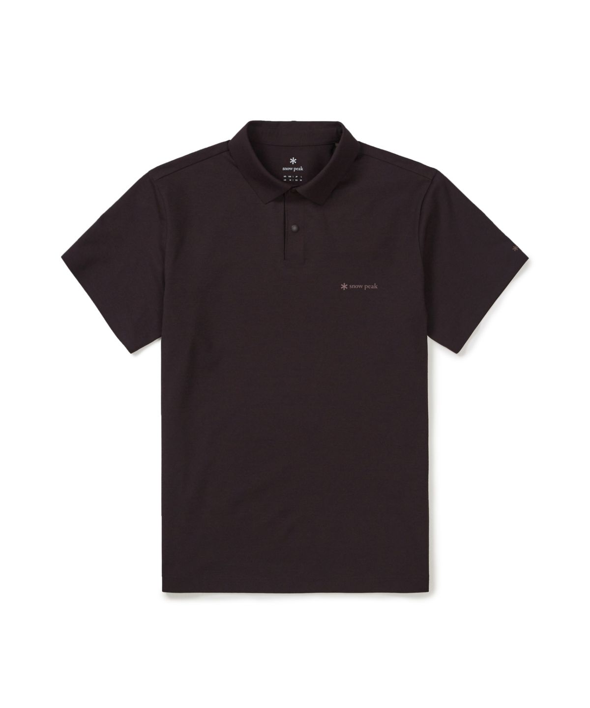 스노우피크 어패럴(SNOWPEAK APPAREL) 리젠 퀵드라이 반팔 폴로 티셔츠 (S26MMTPS50) Wine