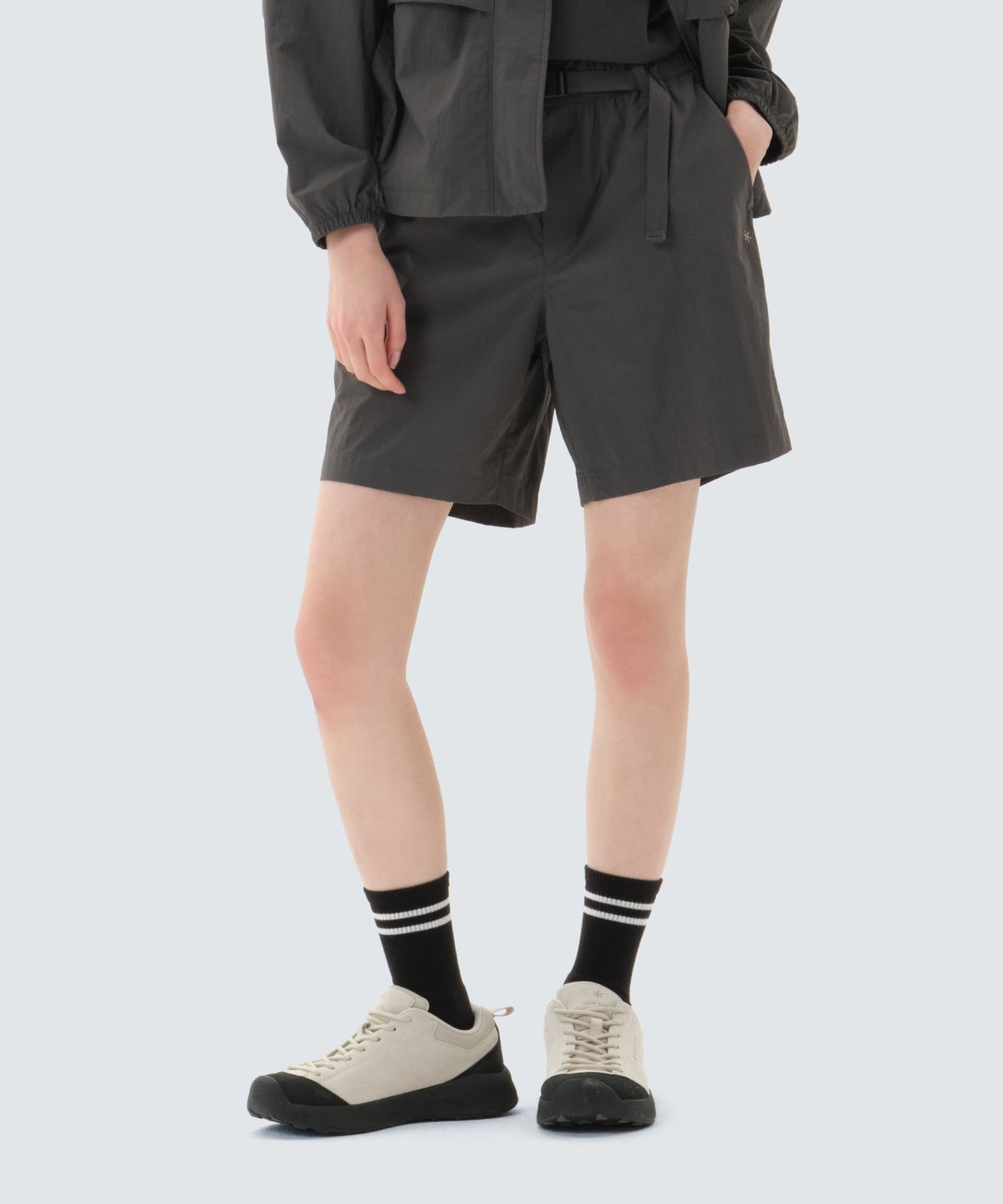 스노우피크 어패럴(SNOWPEAK APPAREL) 경량 타슬란 조디악 반바지 (S26MULHP54) Rustic Khaki