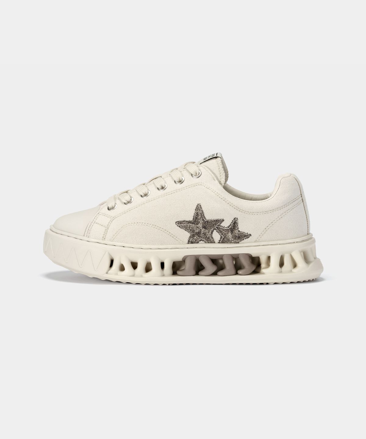 세븐에잇언더(78UNDER) M-6 GRAPHIC LOW TOP_OFF WHITE