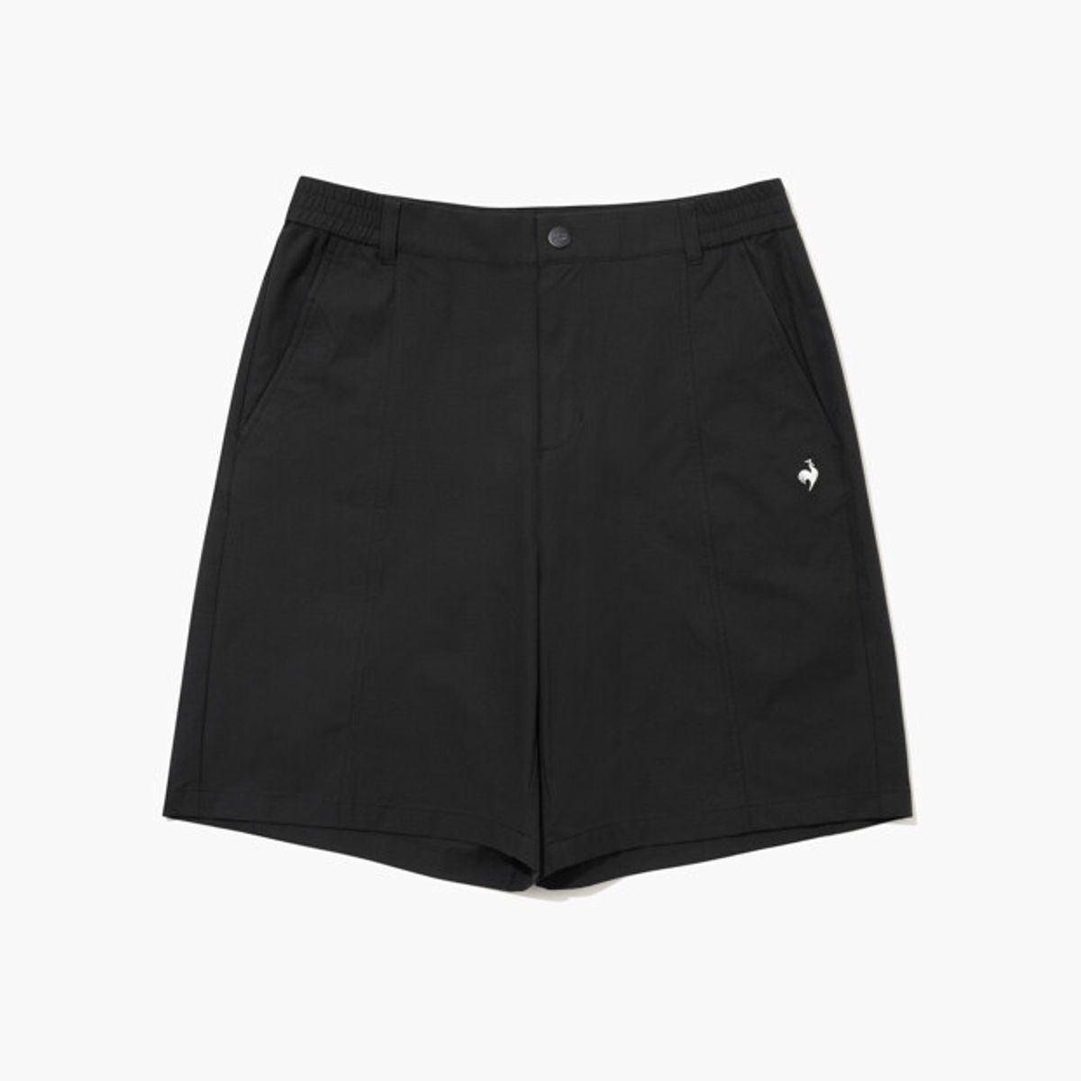 르꼬끄 골프(LECOQ GOLF) 남성 우븐 에센셜 쇼츠 _BLCK GR121MSP31