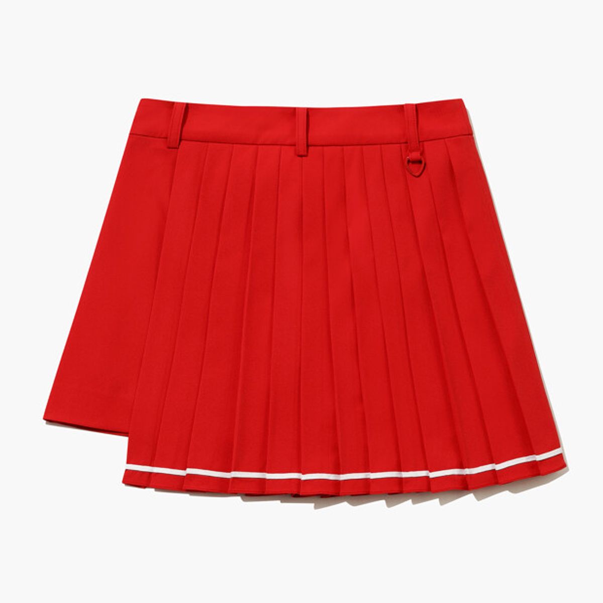 르꼬끄 골프(LECOQ GOLF) 여성 플리츠 랩 스커트 _RED0 GR222LSK41