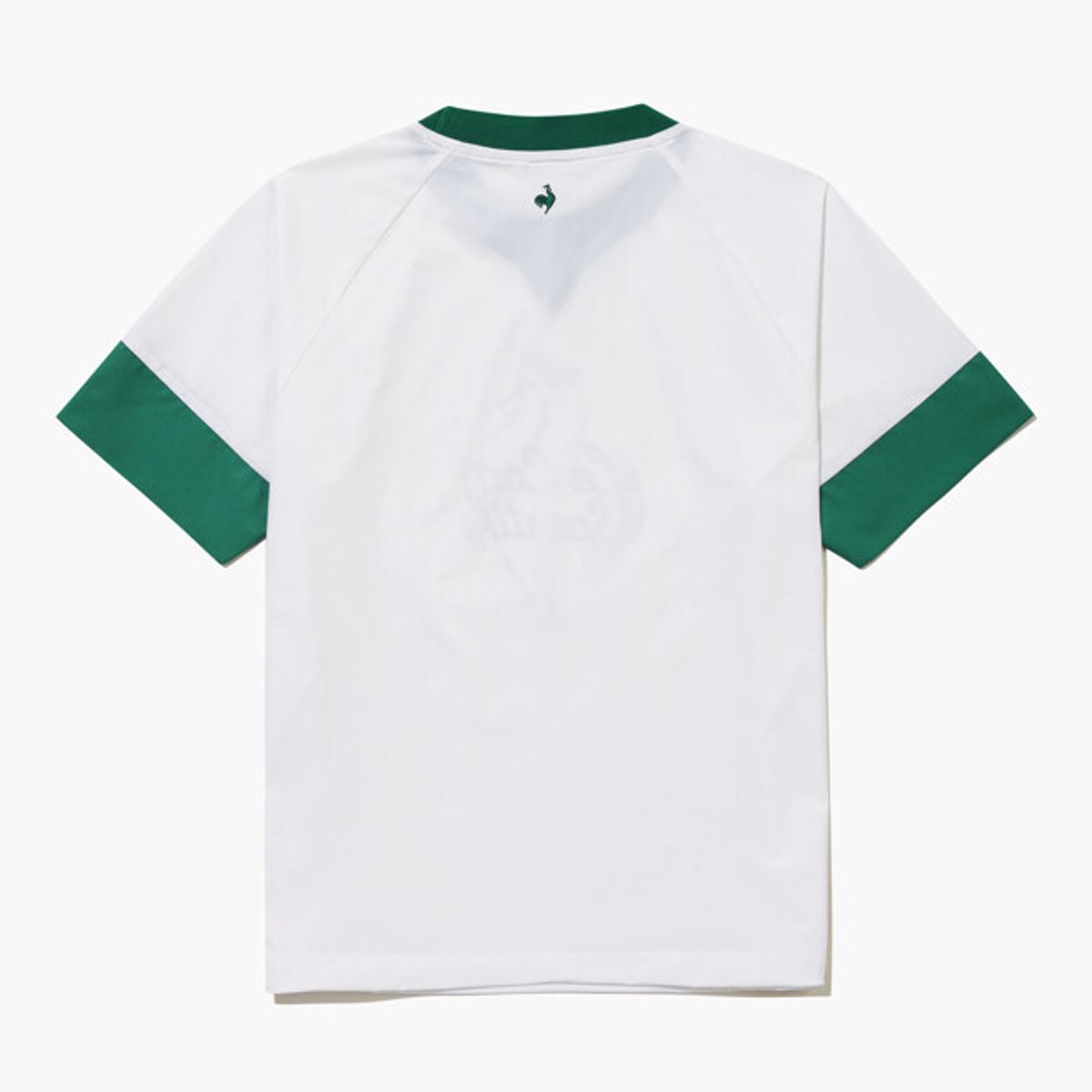 르꼬끄 골프(LECOQ GOLF) 여성 경량 우븐 래글런 반팔 티셔츠 _WHTE GR222LRS43