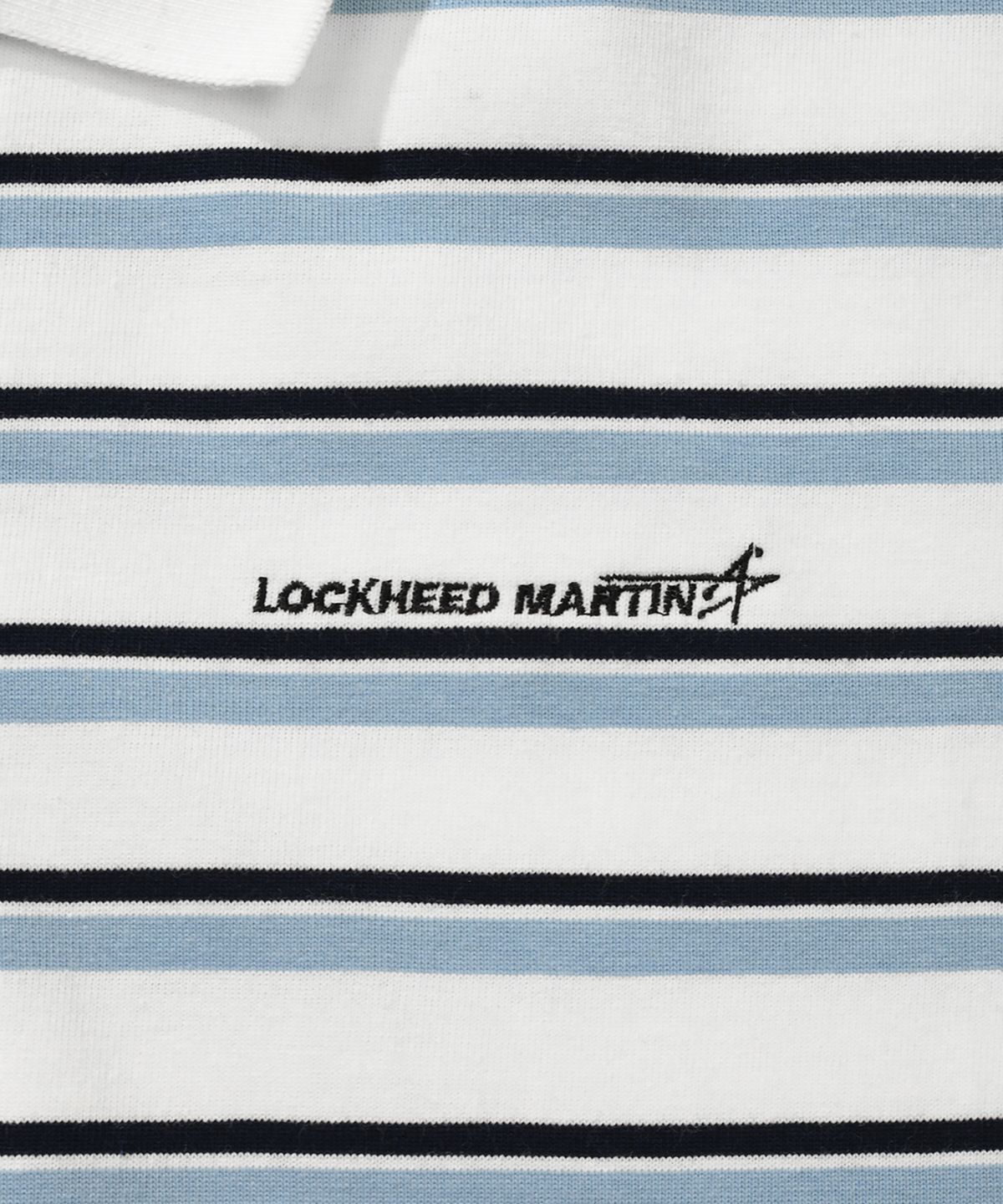 록히드마틴(LOCKHEED MARTIN) MULTI STRIPE COLLAR TS (L41UTS061WHT)