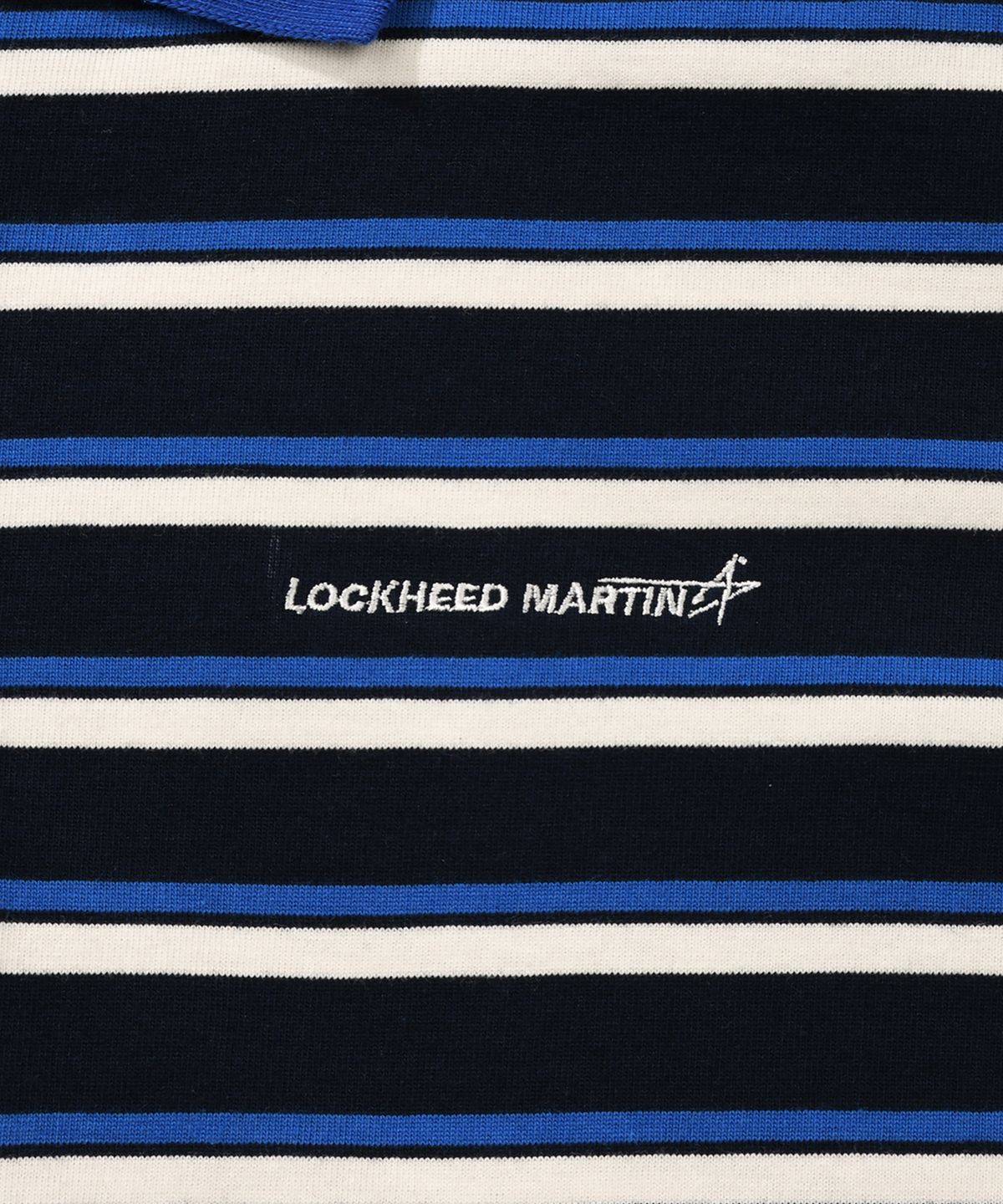 록히드마틴(LOCKHEED MARTIN) MULTI STRIPE COLLAR TS (L41UTS061NAV)
