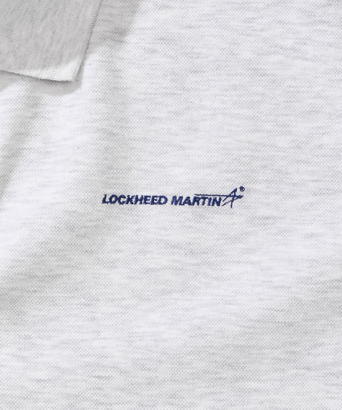 록히드마틴(LOCKHEED MARTIN) OVER FIT PIPING COLLAR TS (GREY)