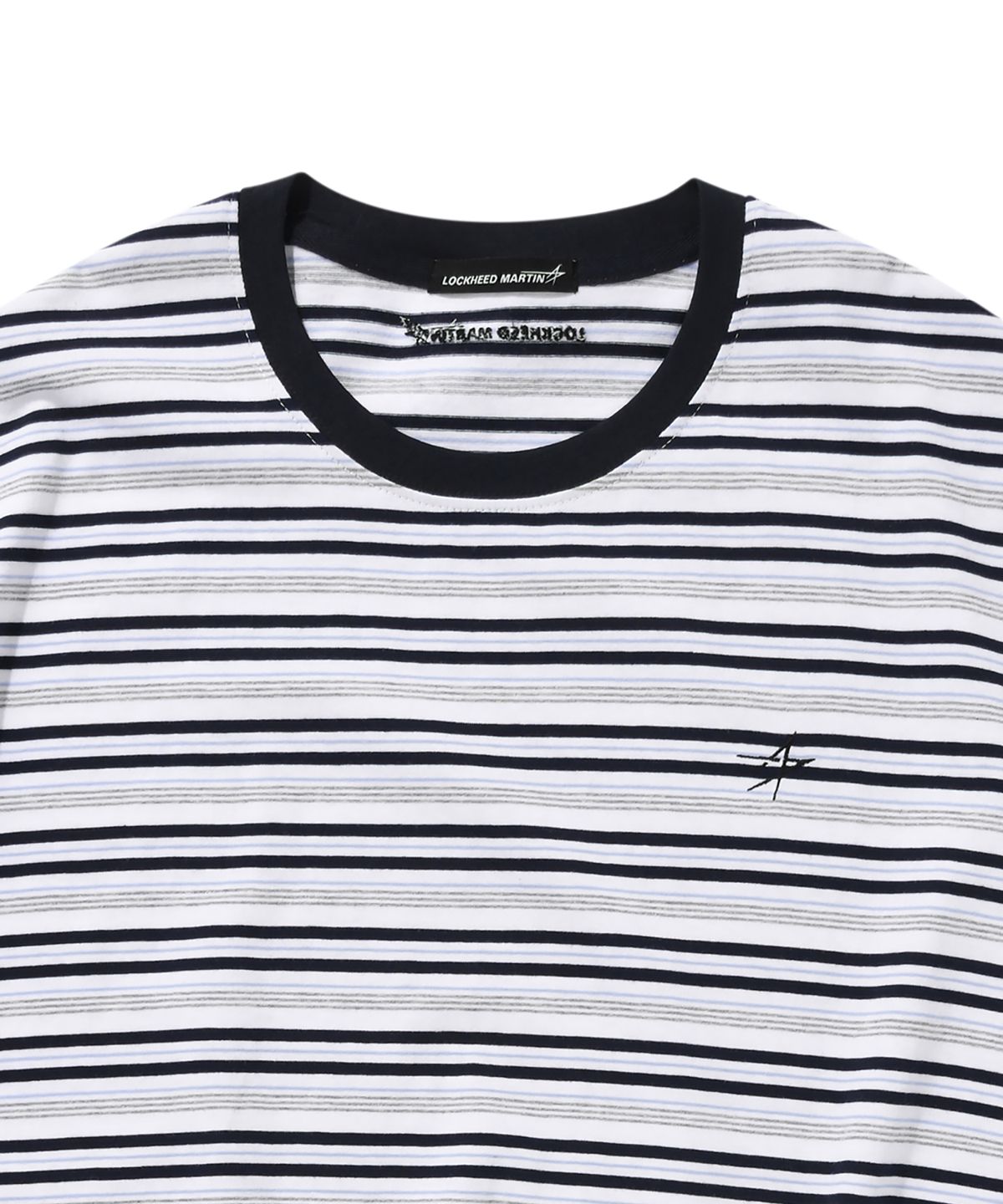 록히드마틴(LOCKHEED MARTIN) MULTI STRIPE TS (L41UTS051WHT)