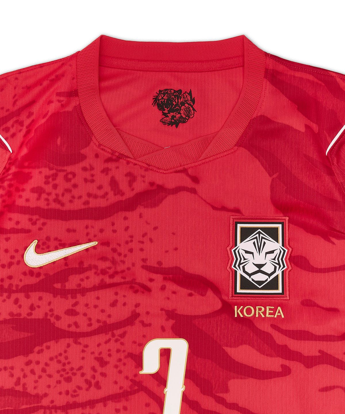 나이키(NIKE) [마킹] 대한민국 2026 스타디움 홈 드라이 핏 축구 레플리카 저지 M - 글로벌 레드:블랙:화이트:클럽 골드 / IB5328-679