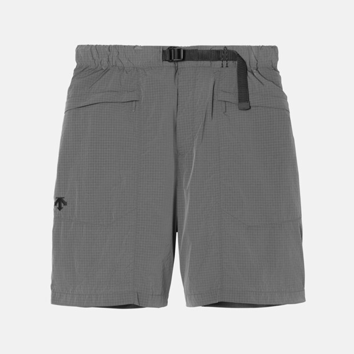 데상트(DESCENTE) [ALLTERRAIN 81] GREYISH RIPSTOP HALF PANTS 블랙 SR213KHP42