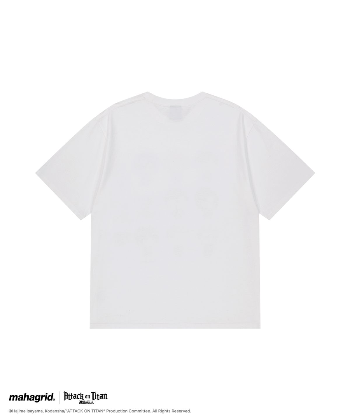 마하그리드(MAHAGRID) [진격의거인] SASAGEYO CHARACTER TEE WHITE(MG2GMMT504T)