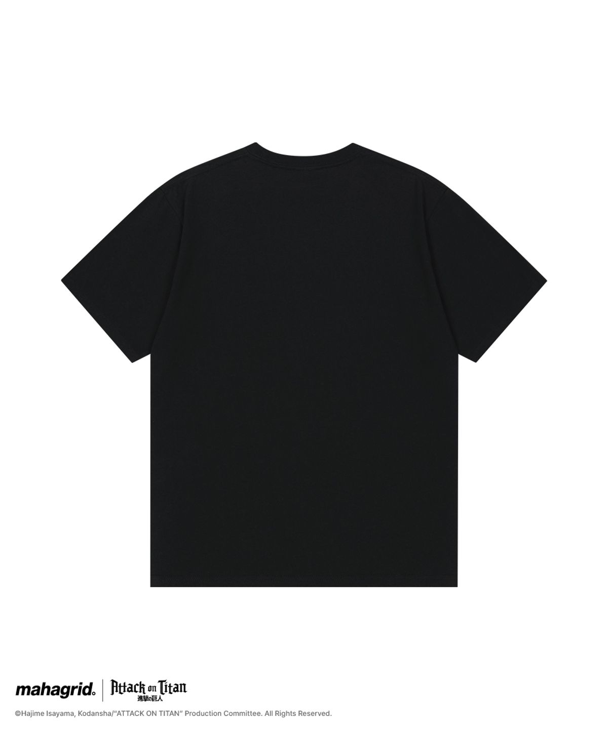 마하그리드(MAHAGRID) [진격의거인] ATTACK ON TITAN SEASON 1 TEE BLACK(MG2GMMT507T)