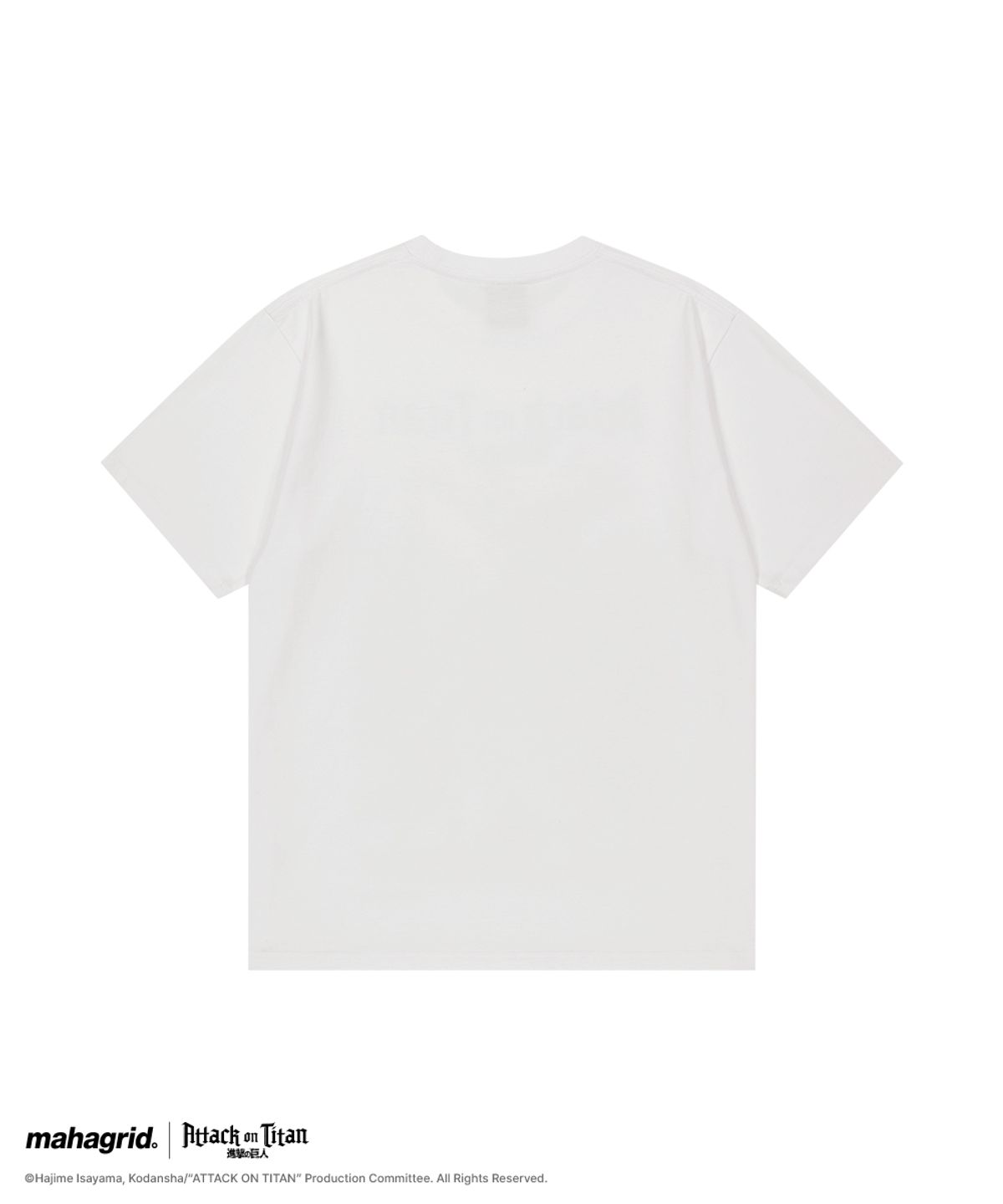 마하그리드(MAHAGRID) [진격의거인] ATTACK ON TITAN SEASON 2 TEE WHITE(MG2GMMT510T)