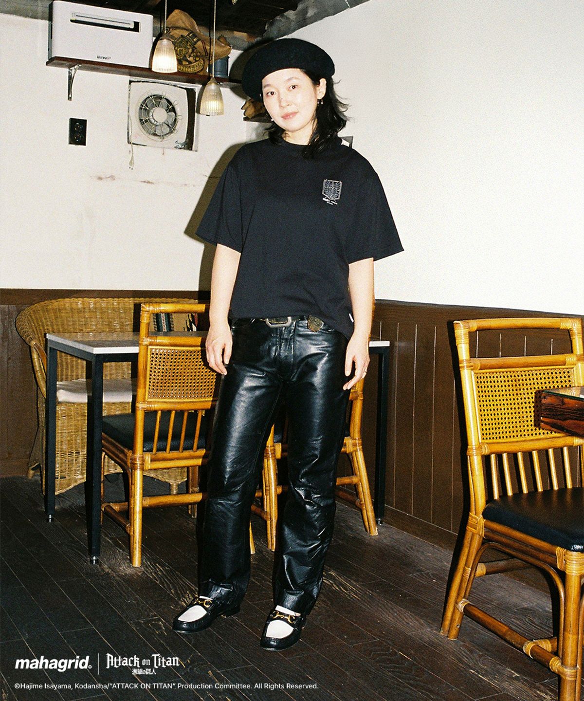 마하그리드(MAHAGRID) [진격의거인] SURVEY CORP BASIC TEE WHITE(MG2GMMT512T)