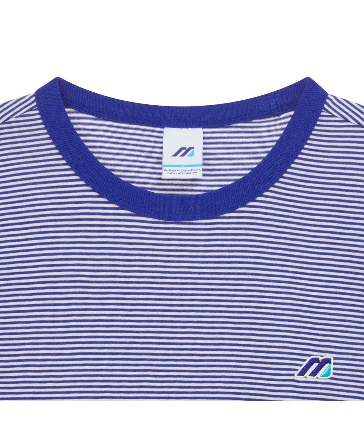 미즈노(MIZUNO) MONOGRAM M STRIPE SHORT SLEEVE_32YA6B80