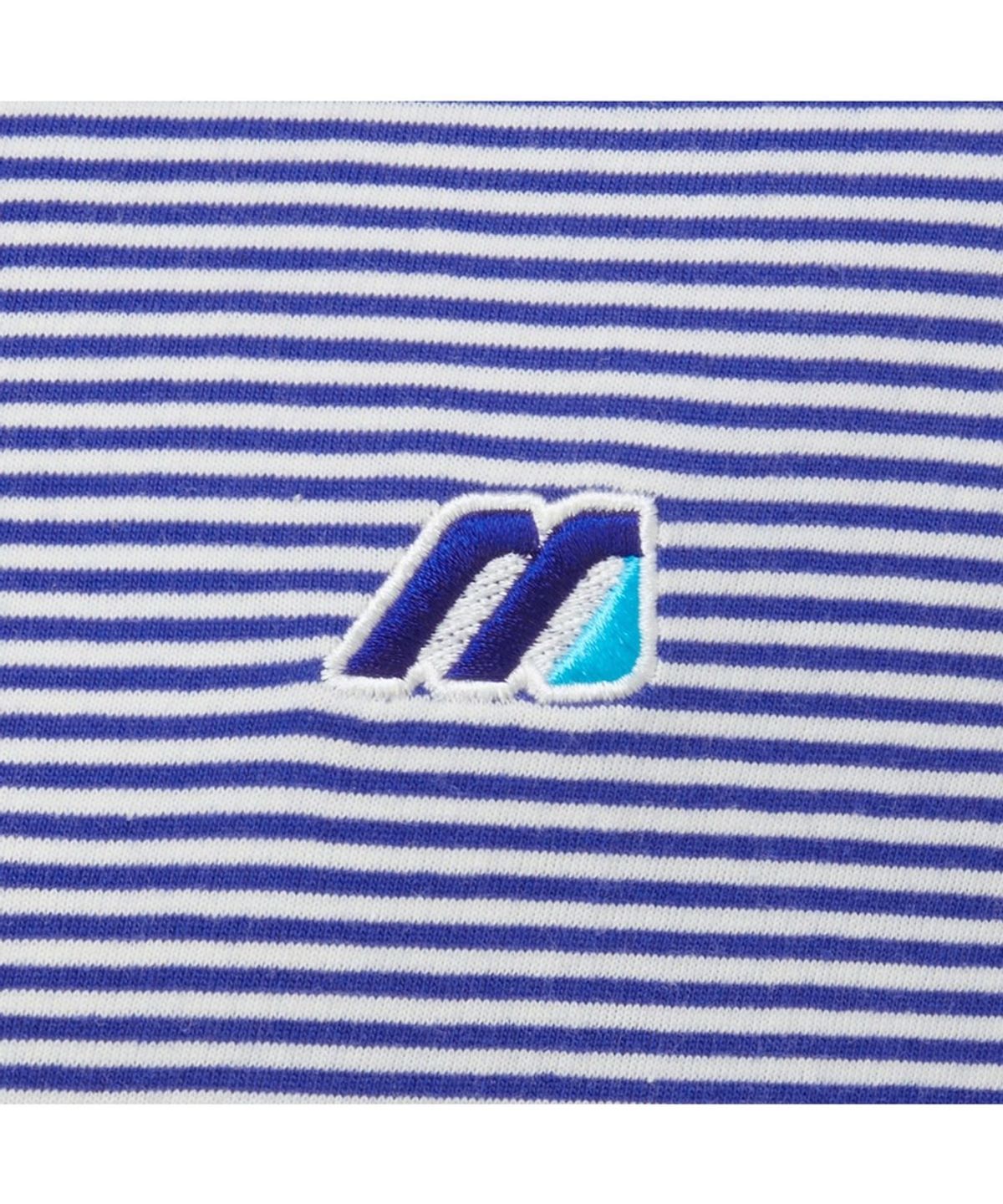 미즈노(MIZUNO) MONOGRAM M STRIPE SHORT SLEEVE_32YA6B80