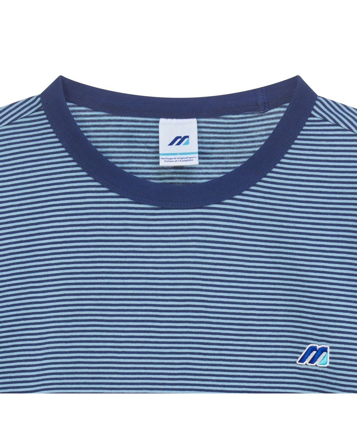 미즈노(MIZUNO) MONOGRAM M STRIPE SHORT SLEEVE_32YA6B80