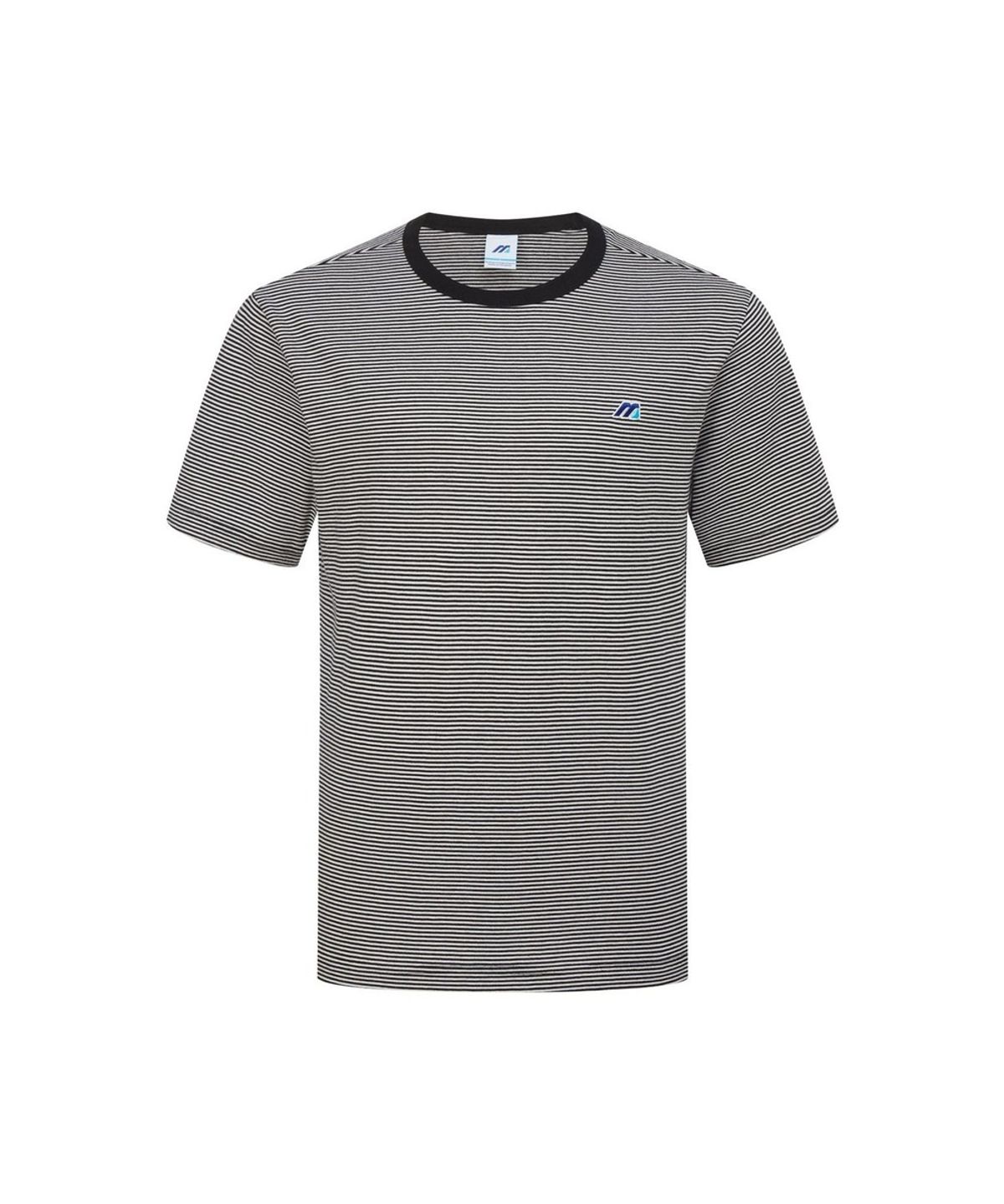 미즈노(MIZUNO) MONOGRAM M STRIPE SHORT SLEEVE_32YA6B80
