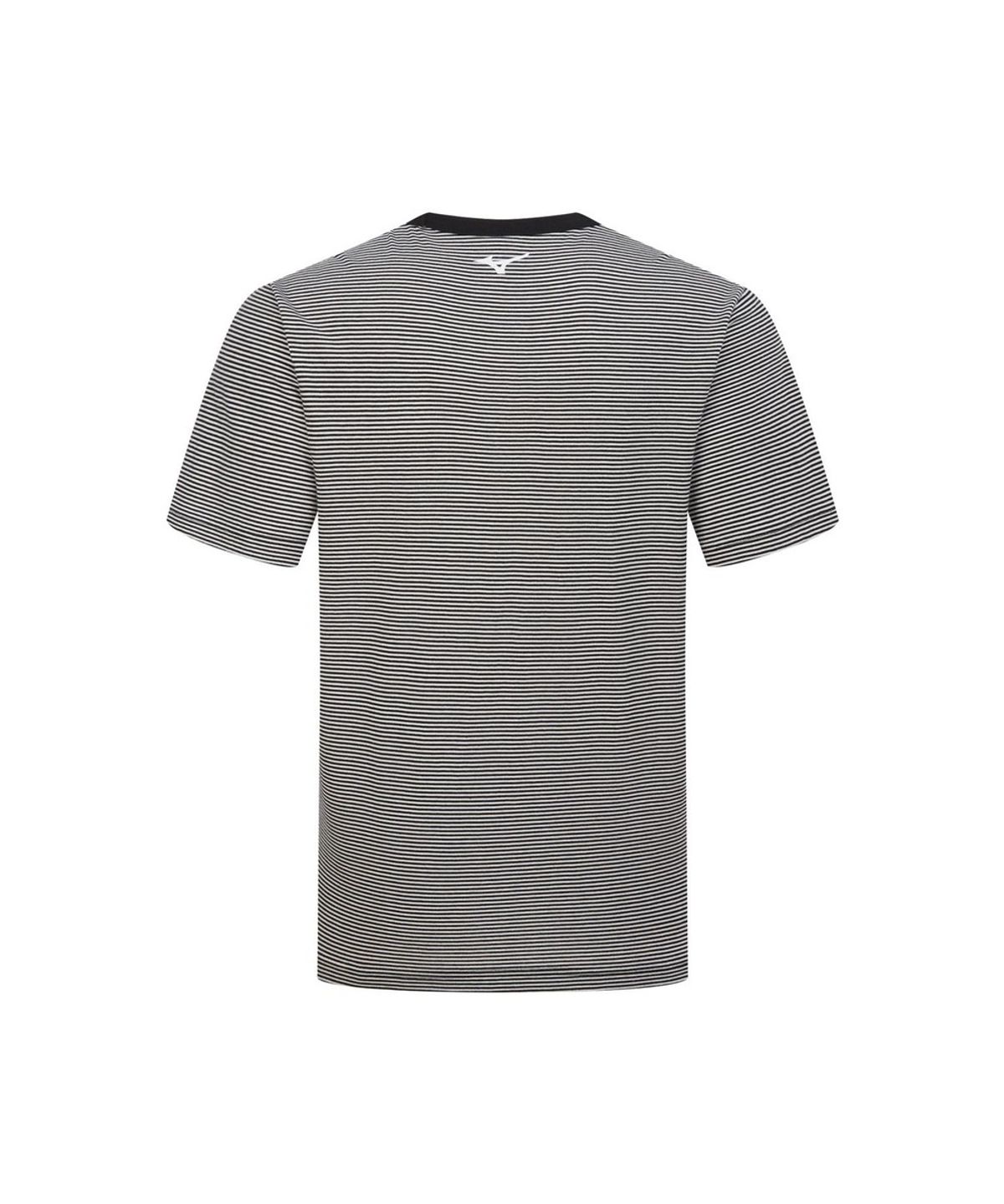 미즈노(MIZUNO) MONOGRAM M STRIPE SHORT SLEEVE_32YA6B80