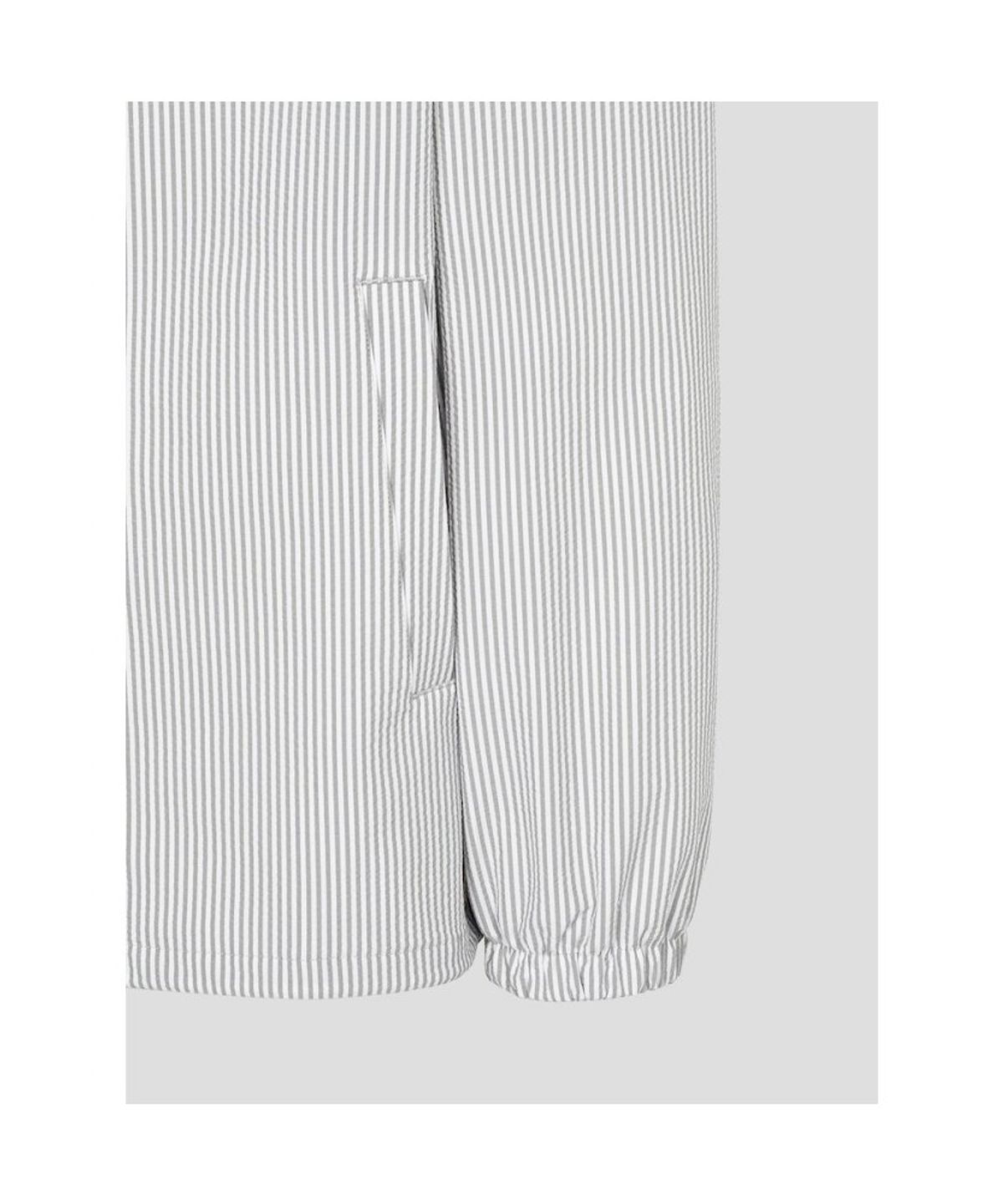 빈폴 멘(BEANPOLE MEN) PAPER PRESS X BEANPOLE 백프린트 코치 아우터  스카이 블루