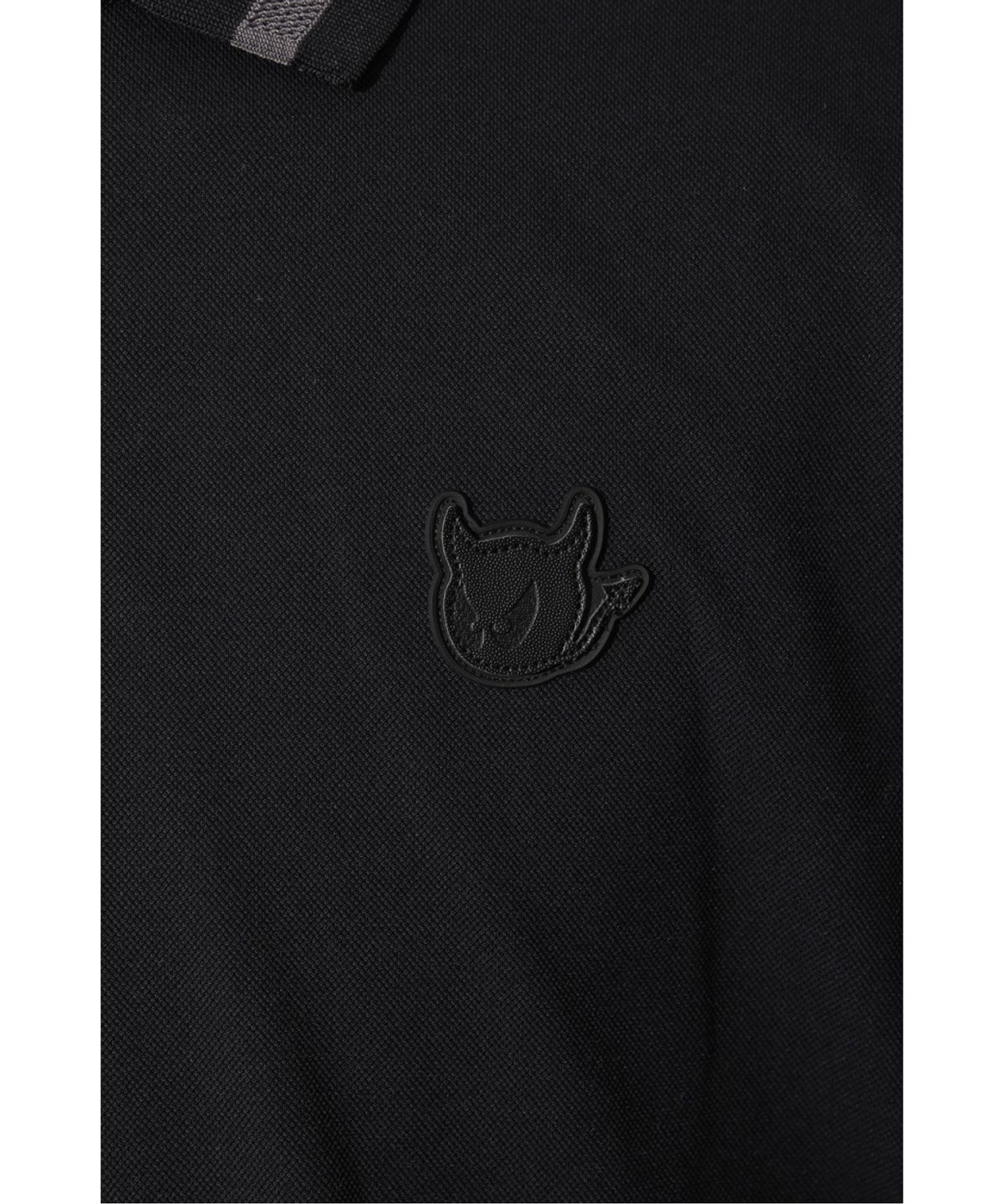 왁(WAAC) WAACKY Collar point Polo WMTCM26200BKX