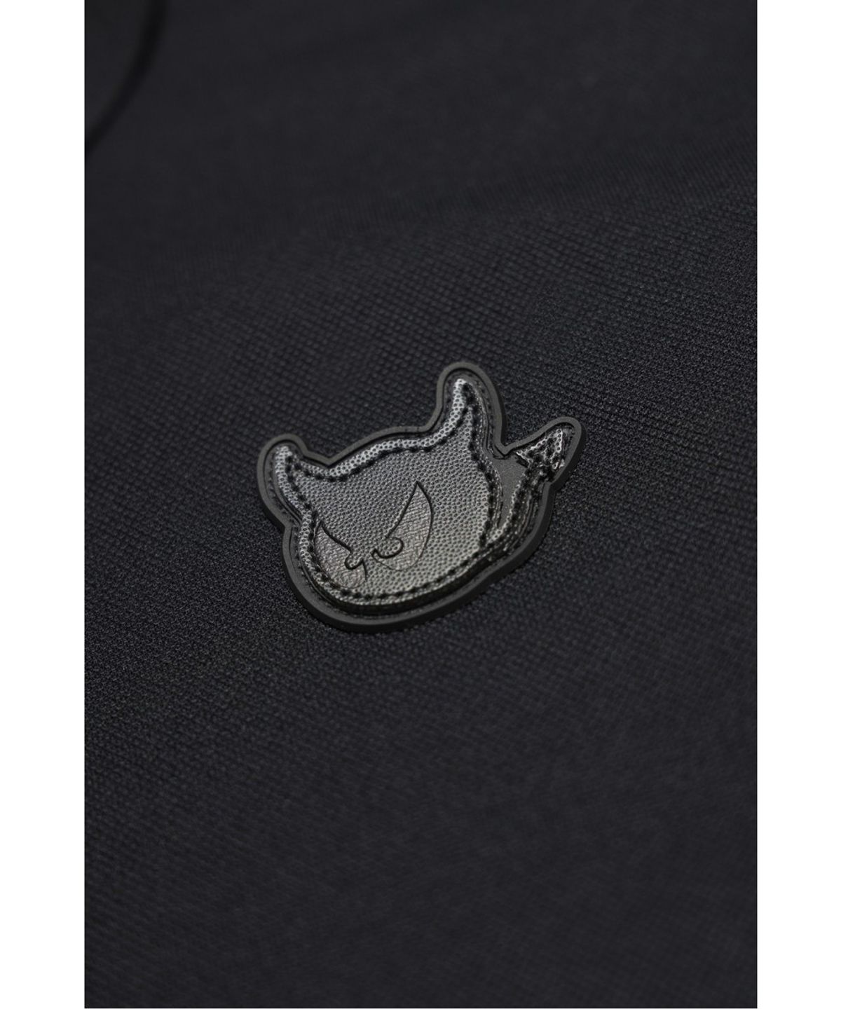 왁(WAAC) WAACKY Collar point Polo WMTCM26200BKX