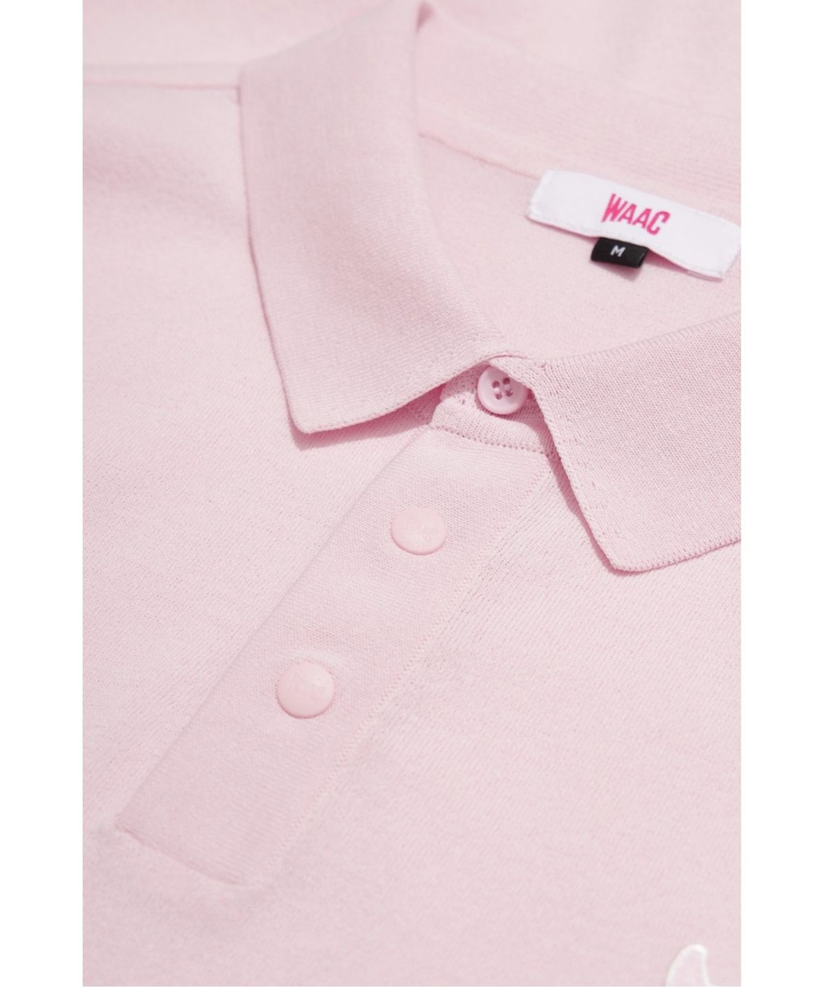 왁(WAAC) WAACKY Block Point Knit Polo WMWAM26220PIL