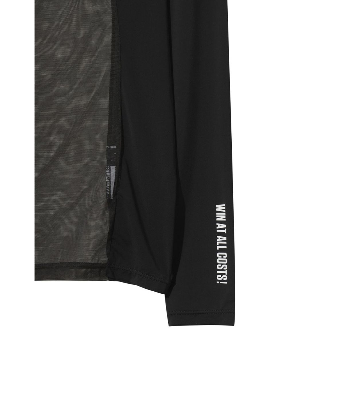 왁(WAAC) Highneck Sun Shield Base Layer WWTBM26202BKX