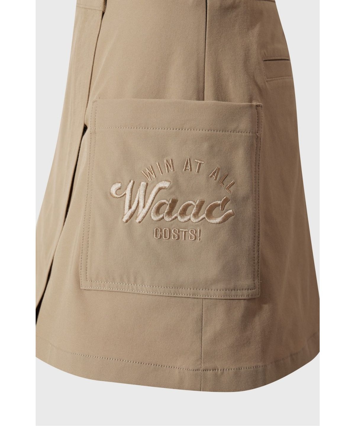 왁(WAAC) Women A line pocket skort WWKCM26202BEX