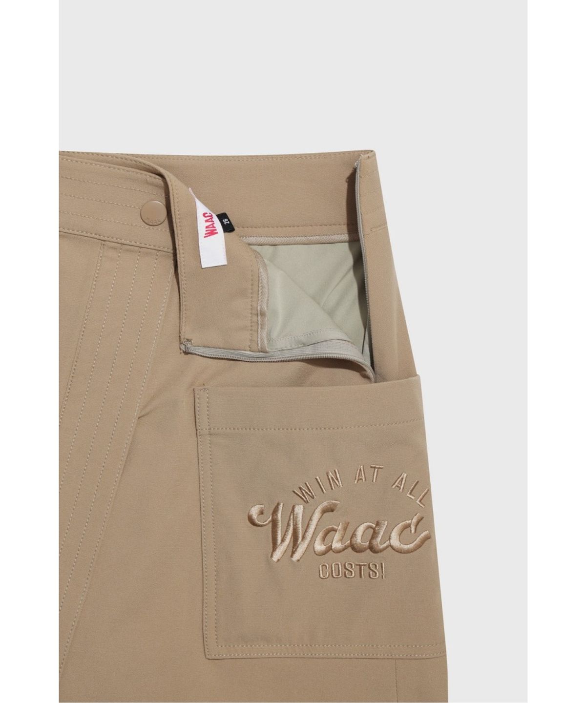 왁(WAAC) Women A line pocket skort WWKCM26202BEX