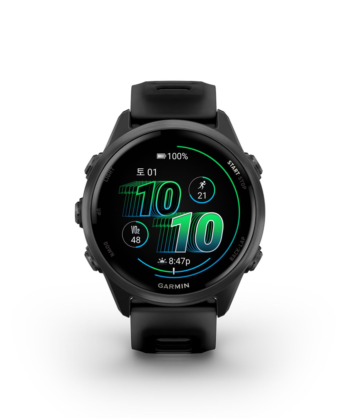 가민(GARMIN) 포러너 570 42mm 슬레이트 그레이 알루미늄