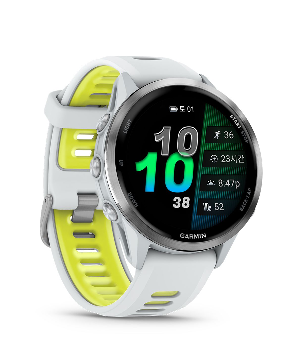 가민(GARMIN) 포러너 970 티타늄 / 화이트스톤