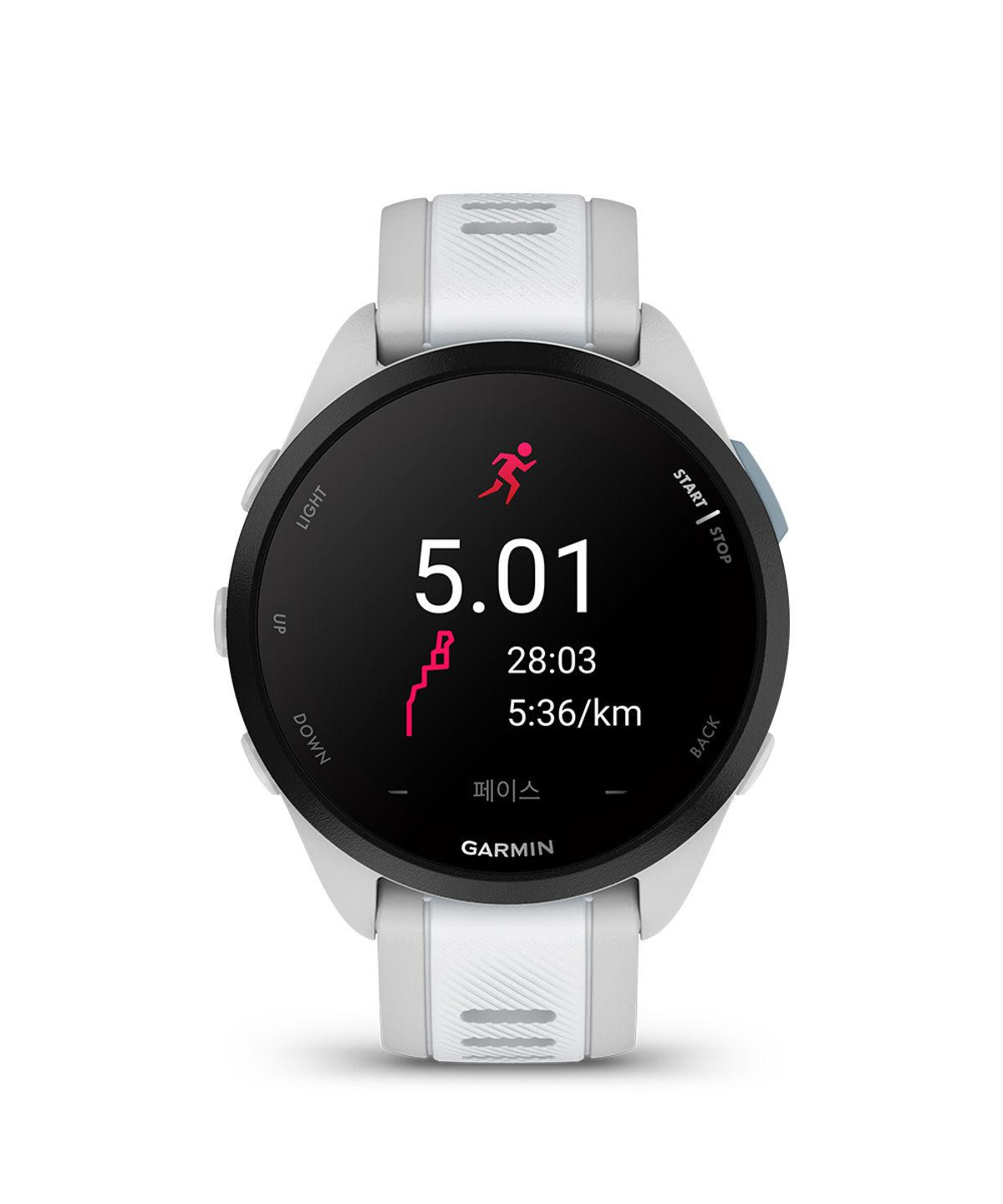 가민(GARMIN) 포러너 165 미스트 그레이/화이트스톤