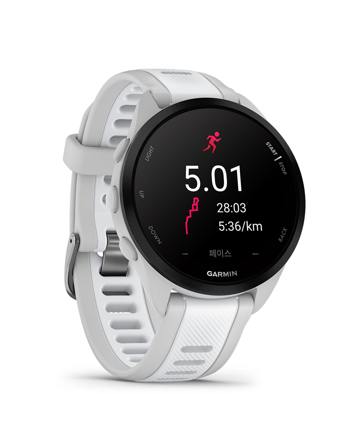 가민(GARMIN) 포러너 165 미스트 그레이/화이트스톤