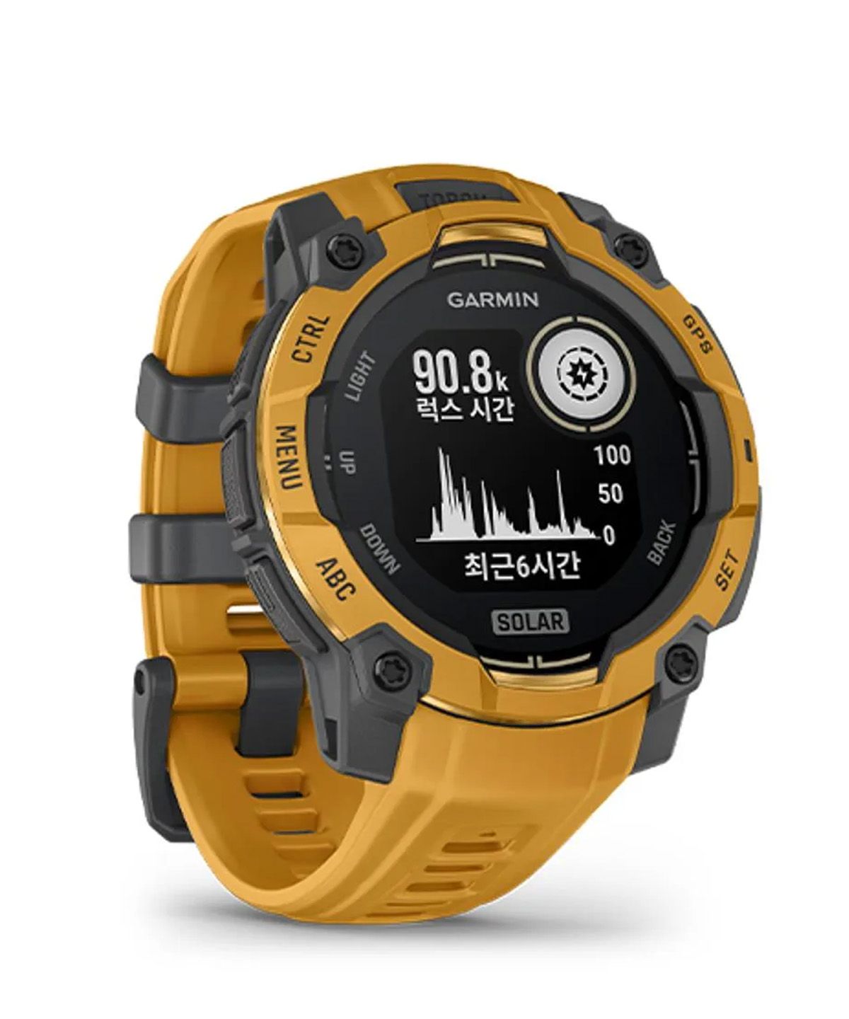 가민(GARMIN) 인스팅트3 45mm SOLAR 선버스트(선버스트 밴드)