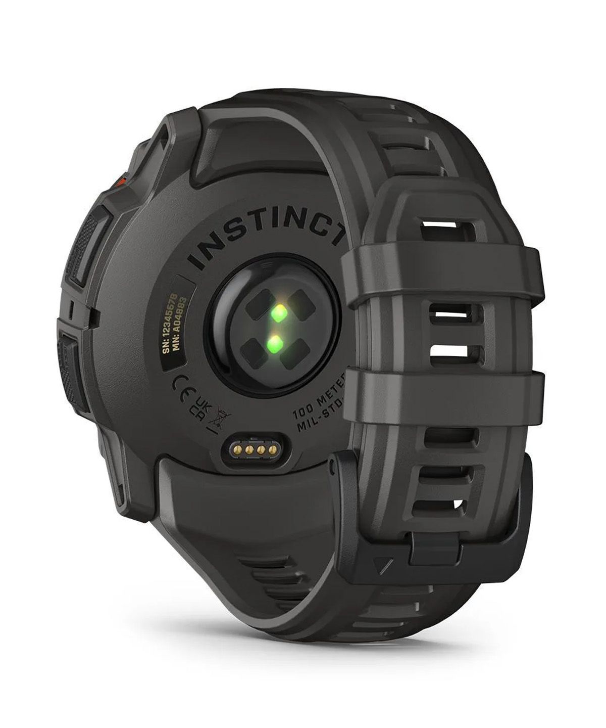 가민(GARMIN) 인스팅트3 50mm SOLAR 블랙 (차콜 밴드)