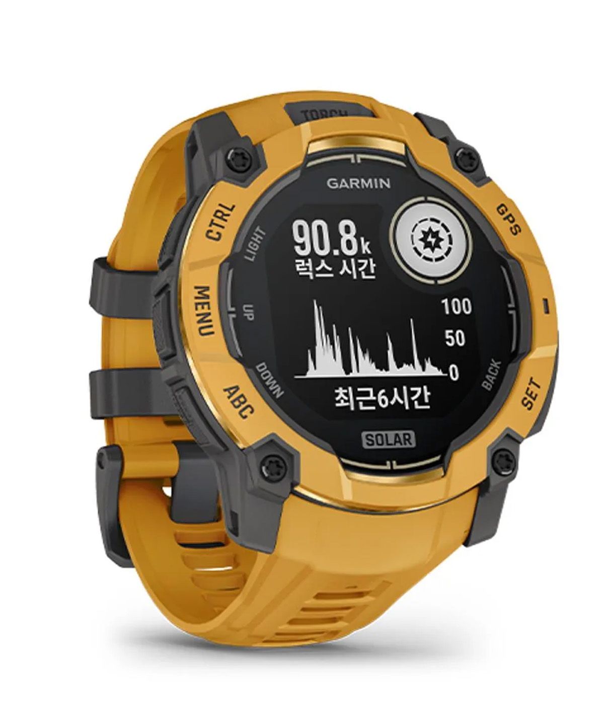 가민(GARMIN) 인스팅트3 50mm SOLAR 선버스트(선버스트 밴드)