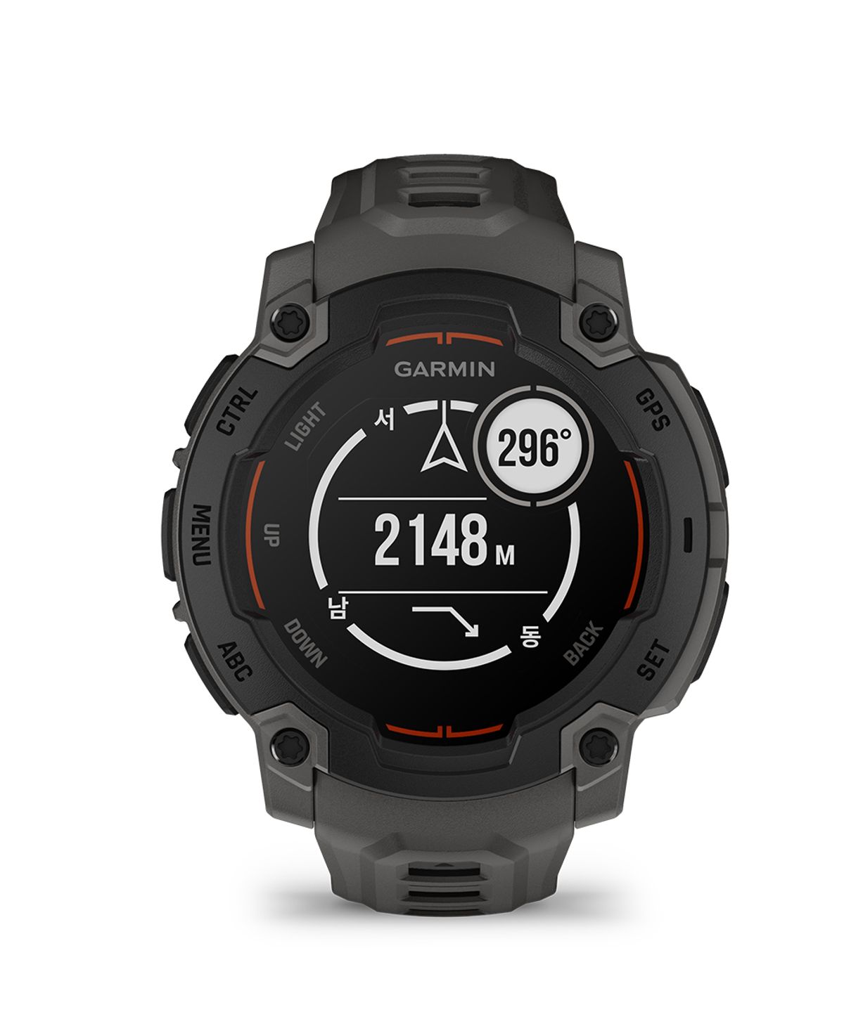 가민(GARMIN) 인스팅트 E 45mm 블랙(차콜 밴드)