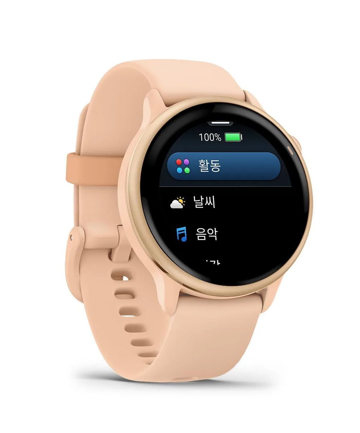 가민(GARMIN) 비보액티브 6 메탈릭 핑크 던
