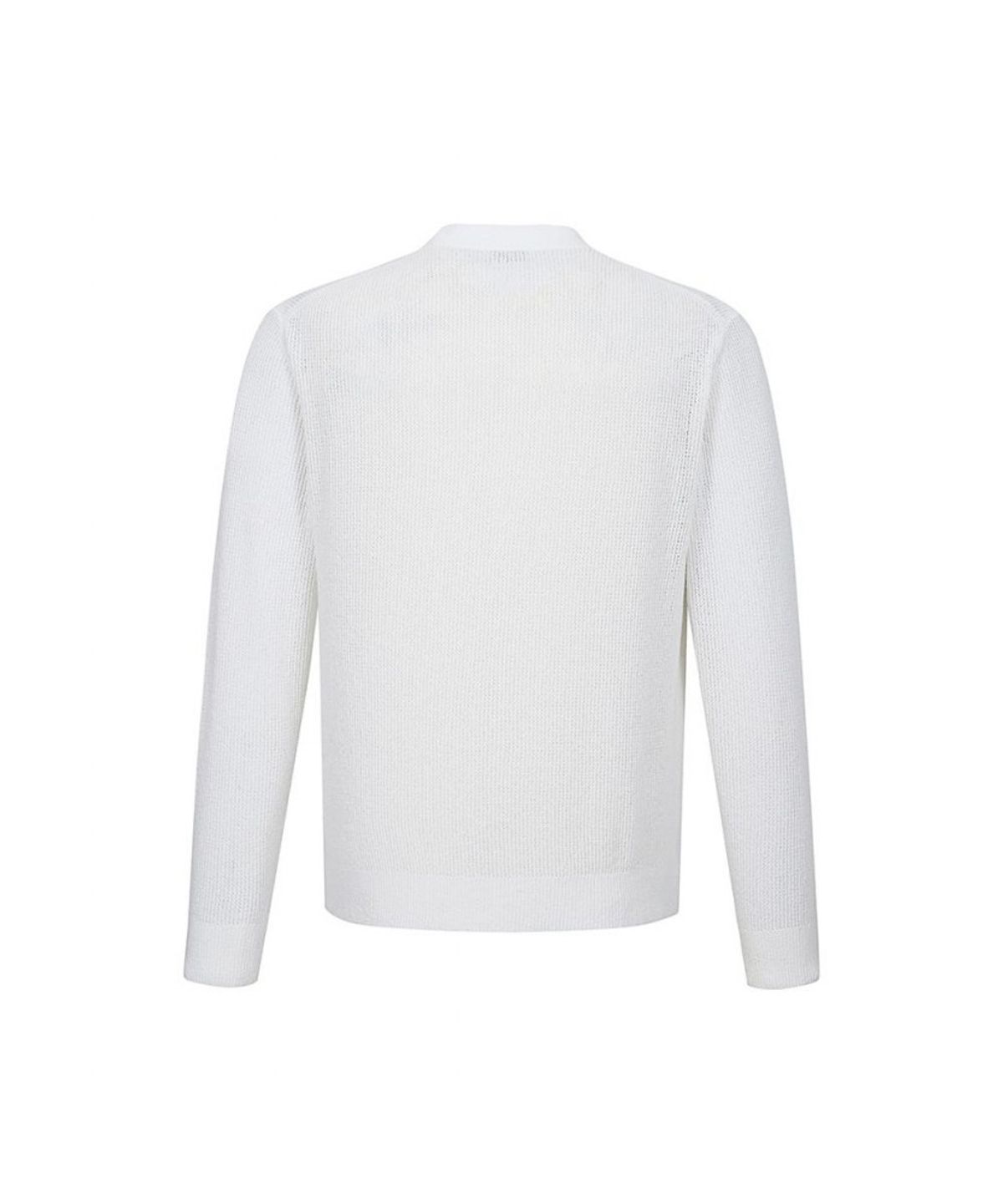 닥스셔츠(DAKS SHIRTS) 스카시 부클 가디건 화이트_DLS1SWCD102A1
