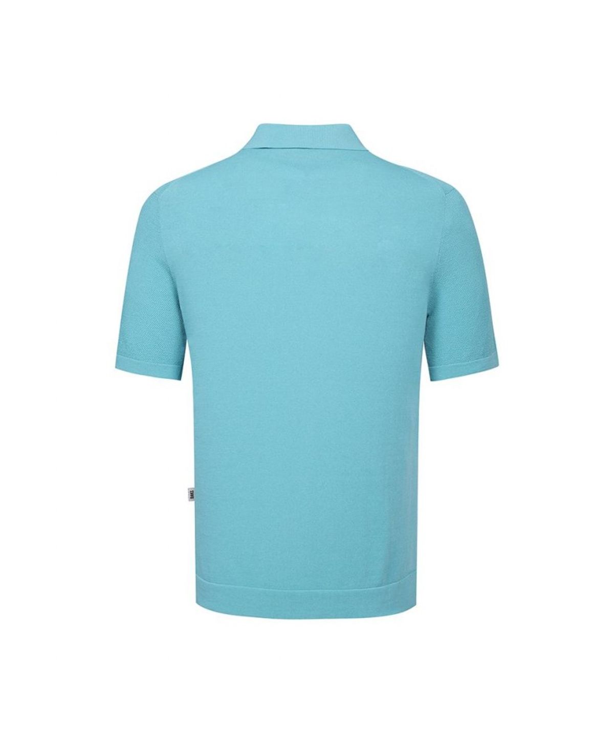 닥스셔츠(DAKS SHIRTS) 면혼방 반팔 카라니트 블루_DLS1SWTS150B1