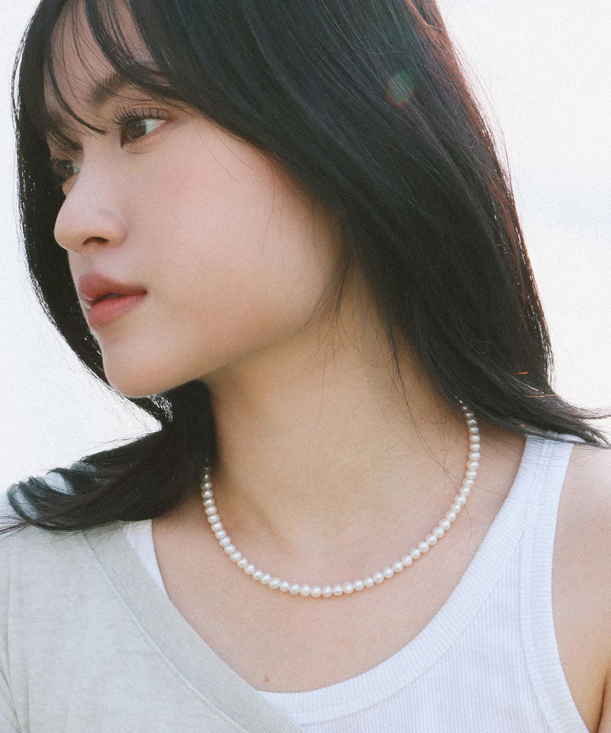 스몰굿띵(SMGT) PEARL 천연 담수 진주 목걸이 [3 SIZE]